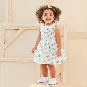 Janie and Jack Charlotte smocked floral dress 18-24m